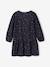 Dress with Shiny Star Print for Girls anthracite 