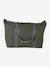 Weekend Changing Bag with Print: La Vie est Pleine de Surprises Dark Blue+GREEN MEDIUM SOLID WITH DESIG+khaki 