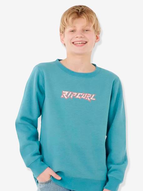 Tropic Daze Round Neckline Sweatshirt for Children, RIP CURL sky blue 