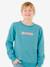 Tropic Daze Round Neckline Sweatshirt for Children, RIP CURL sky blue 