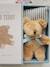 Milo little bear cuddly toy KONGES SLOJD brown 
