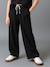 Wide-Leg Tailored Trousers for Girls, JONEN anthracite 