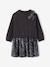 Sequinned Christmas Dress with 2-in-1 Effect, for Girls anthracite 