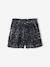Girls' sequin Christmas shorts silver 