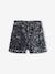 Girls' sequin Christmas shorts silver 