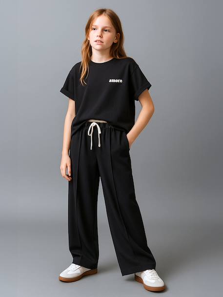 Wide-Leg Tailored Trousers for Girls, JONEN anthracite 