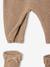 Newborn 2-piece Christmas knitted set: jumpsuit + socks marl beige 