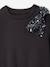 Sequinned Christmas Dress with 2-in-1 Effect, for Girls anthracite 
