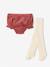 Set for Newborns: Bloomer Shorts + Tights tomato red 