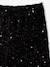 Wide-Leg Christmas Trousers with Sequins for Girls black 