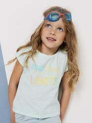 Girls-T-shirt for Girls with Stylish Message