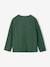 Christmas Print T-Shirt for Boys fir green+navy blue 