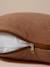 Quilted velvet pet basket FAMILY camel 