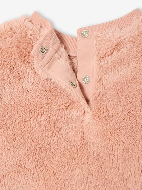 Baby sweatshirt + skirt set rosy 