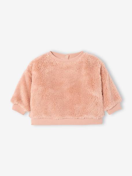 Baby sweatshirt + skirt set rosy 