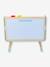2-in-1 Bookcase Blackboard for Children, HAPE blue 