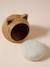 FAMLY water hyacinth cat basket beige 