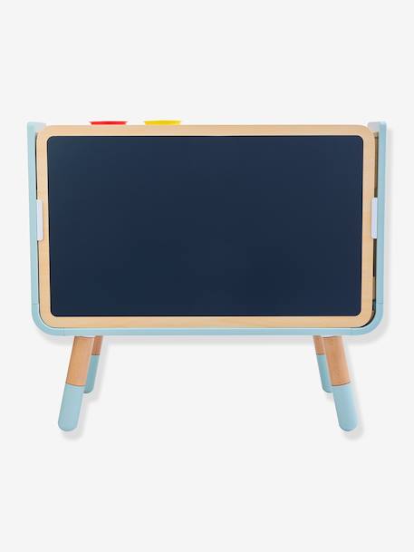 2-in-1 Bookcase Blackboard for Children, HAPE blue 