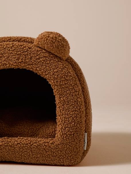 Sherpa cat bed FAMILY camel 