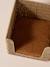 Rope cat basket in FAMILY paper beige 