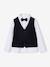 Christmas Shirt & Waistcoat Set for Boys black 