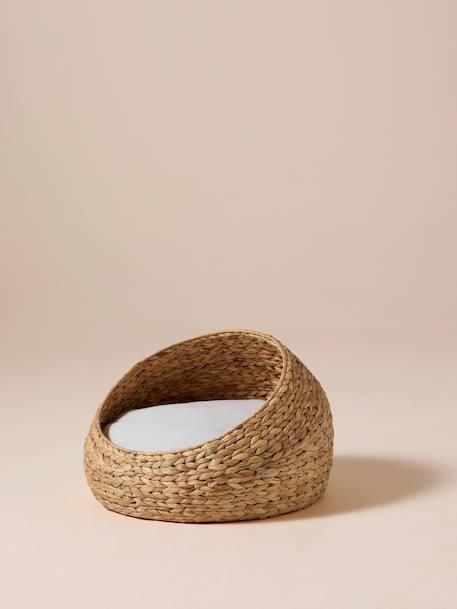 Oval pet basket FAMILY beige 