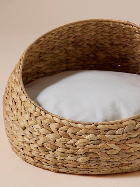 Oval pet basket FAMILY beige 