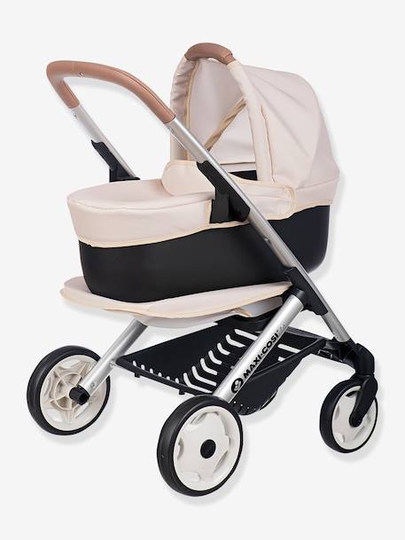 3-in-1 Maxi Cosi Pushchair with Carrycot - SMOBY beige+pale pink 