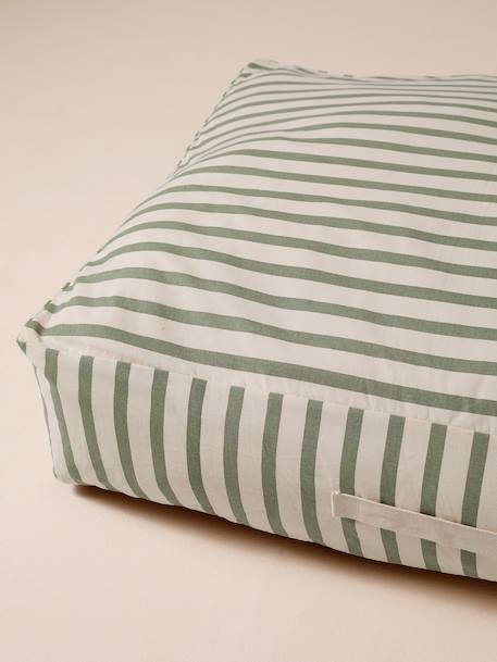 XXL dog mattress FAMILY striped green 