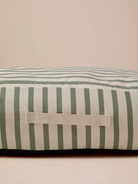 XXL dog mattress FAMILY striped green 