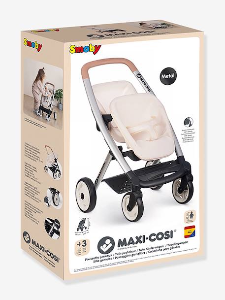 Maxi Cosi Pushchair for Twins - SMOBY beige 
