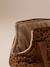 FAMILY pet carrier bag printed brown 