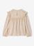 Long-Sleeved Christmas T-Shirt for Girls gold 