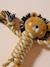 Dog rope chew toy yellow 
