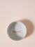 Ceramic Dog Bowl, FAMILY camel+printed white+striped pink 