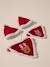 Bandana collar + Christmas beanie for dog FAMILY red 