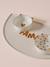 Mat for feeding bowl, FAMILY beige 