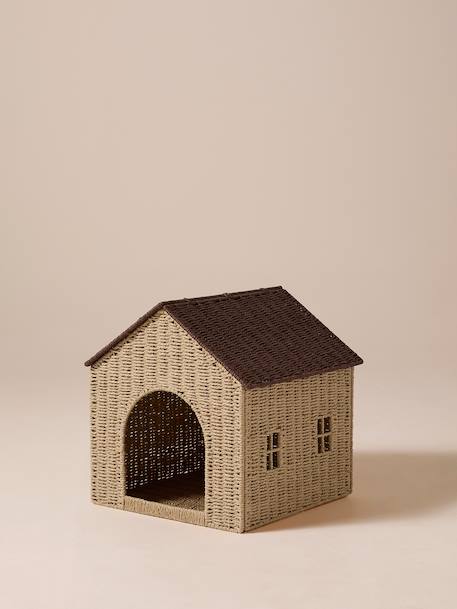 Kennel and Maisonnette basket for FAMILY pet beige 