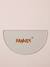 Mat for feeding bowl, FAMILY beige 
