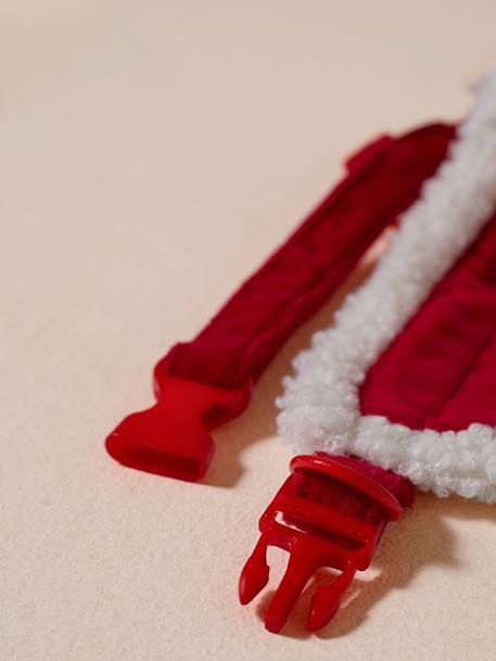 Bandana collar + Christmas beanie for dog FAMILY red 