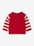 Christmas Reindeer Motif Jumper for Baby Boys red 