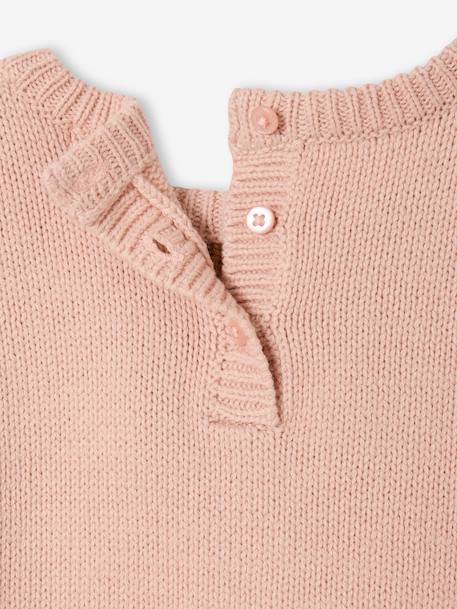 Christmas Gingerbread Jumper for Girls rosy 