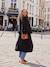 Woollen Cloth Coat, Adaptive for Maternity & Babywearing, by ENVIE DE FRAISE black+hazel 