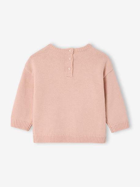Christmas Gingerbread Jumper for Girls rosy 