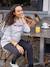 'Bisou Mama' Sweatshirt & Leggings Set for Maternity & Nursing, ENVIE DE FRAISE marl grey 