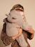 Pramsuit with Leopard Lining, Family Capsule Collection, ENVIE DE FRAISE taupe 