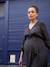 Long Dress with Zebra Print for Maternity & Nursing, ENVIE DE FRAISE chocolate 