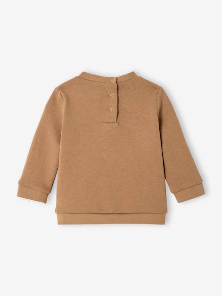 Stylish Sweatshirt for Baby Boys BEIGE MEDIUM MIXED COLOR+caramel 