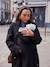 Woollen Cloth Coat, Adaptive for Maternity & Babywearing, by ENVIE DE FRAISE black+hazel 