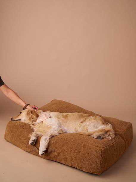 XXL Teddy Pet floor mattress camel 